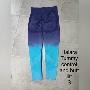 HALARA Gradient Leggings - Blue and Purple